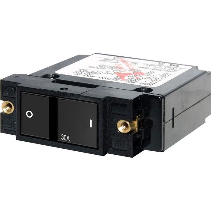 Blue Sea Systems - 7406-BSS - Circuit Breaker A1 FLAT Rocker 30A