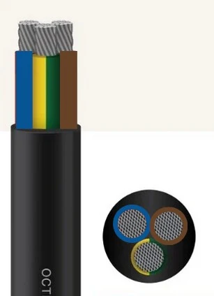 Octeve - SH-3C2.5-TXL-A3BK - Power Cable 3 core 2.5mm Flex