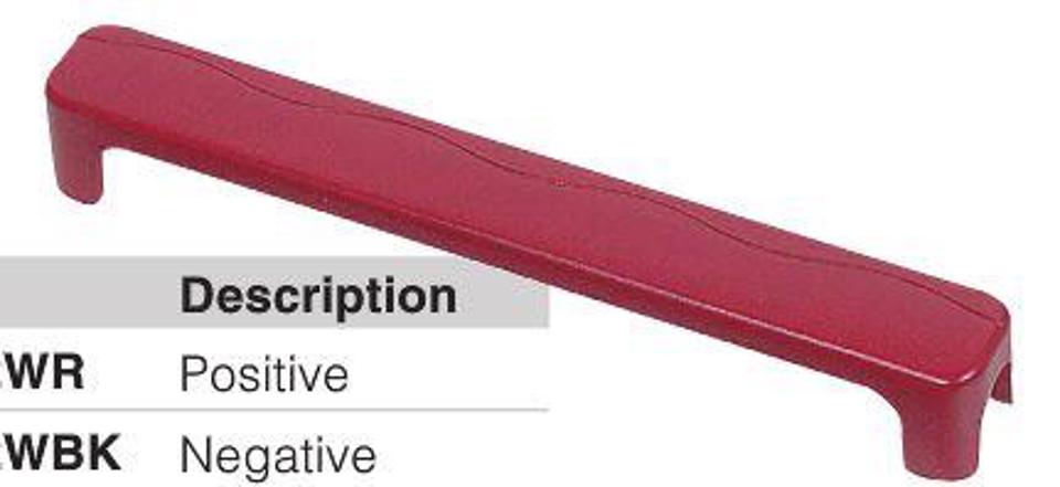 BEP-BBC-12WR-BUSBAR COVER 12W POS (RED)