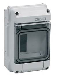 BEP-MCB-3WENC-ENCL MINI CB 3W C/W AUST NEG BAR