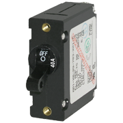 Blue Sea Systems - 7224-BSS - Circuit Breaker AA1 40A Black