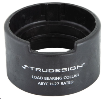 TRUDESIGN - 90856 - Load Bearing Collar ABYC H-27 Rated - Small- Black