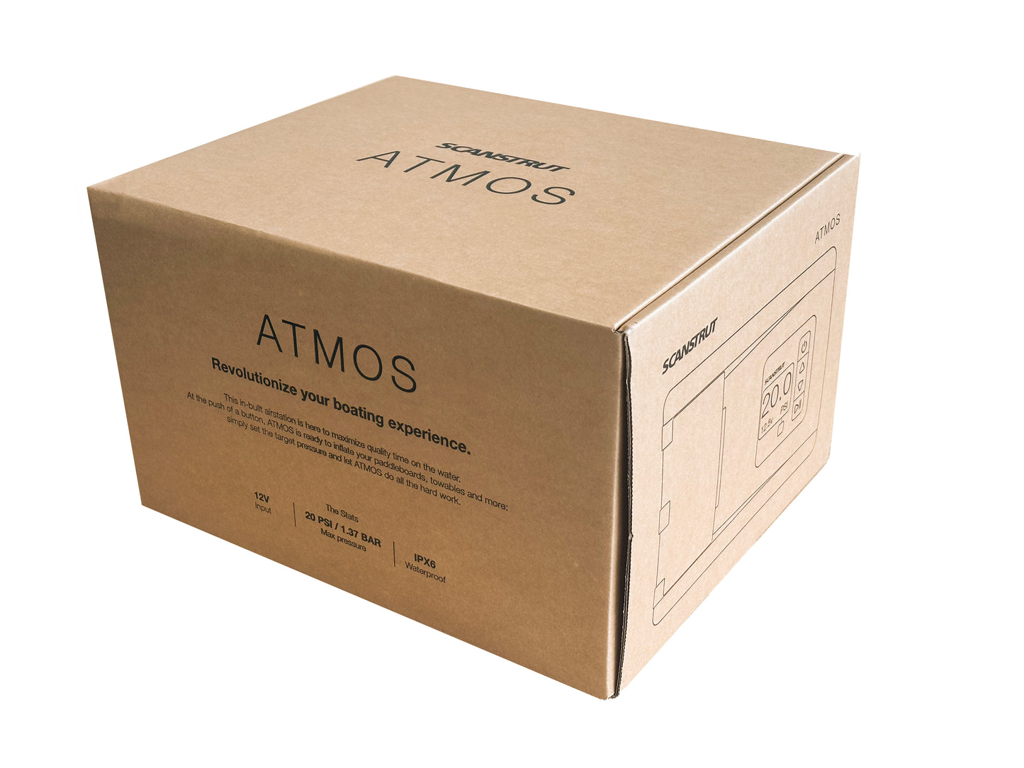Scanstrut - SC-AOB-A2 - ATMOS 12V Integrated Air Station
