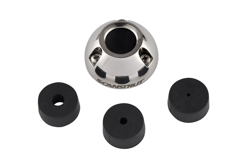 Scanstrut-DS16-S-Mini Deck Seal - For connectors up to Ø16mm (0.63").  Cables from 2-8mm (0.08"-0.35")