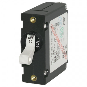 Blue Sea Systems - 7226-BSS - Circuit Breaker AA1 40A White