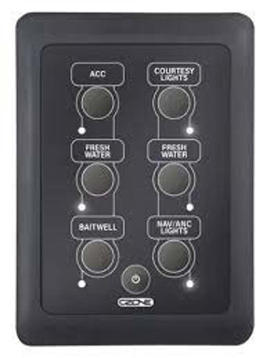 CZONE - 80-911-0163-00 - CZONE WPROOF KEYPAD 2x3 PORTRAIT