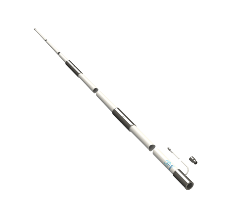 Pacific Aerials - P6504 - VHF 7.3M ULTRAGLASS COLINEAR ANTENNA