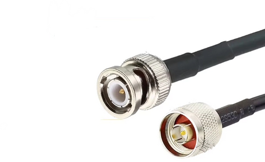 Scan-Antenna - NJ-BNCJ-RG58-2M - 2M RG58 N(M)/BNC(M)