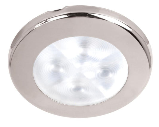 Hella Marine - 2JA 959 599-151 - LED DOWNLIGHT RAKINO 24V WHITE SPREAD - POLISHED 316 S/S RIM