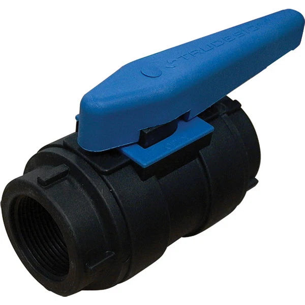 TruDesign 90549 Ball Valve 3/4" BSP Black