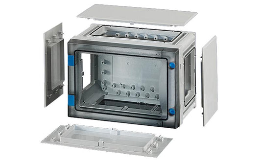 Hensel - FP 0101 - EnyStar Enclosure Box Size 1 Transparent Door