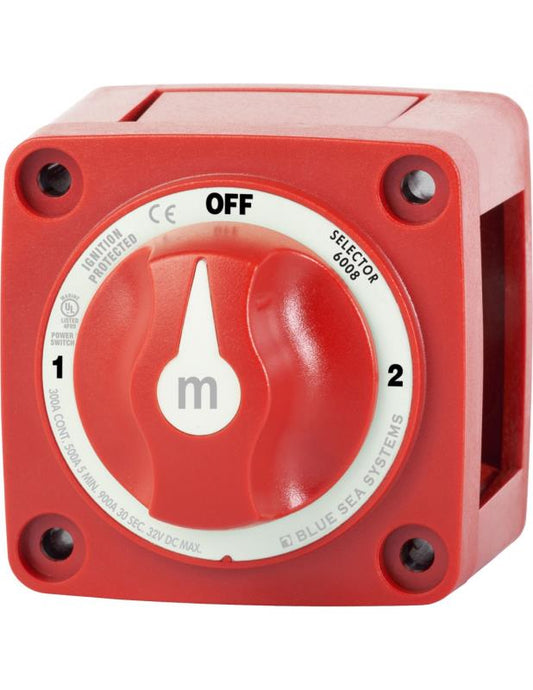 Blue Sea Systems - 6008-BSS - Switch m Series 3 Pos Selector