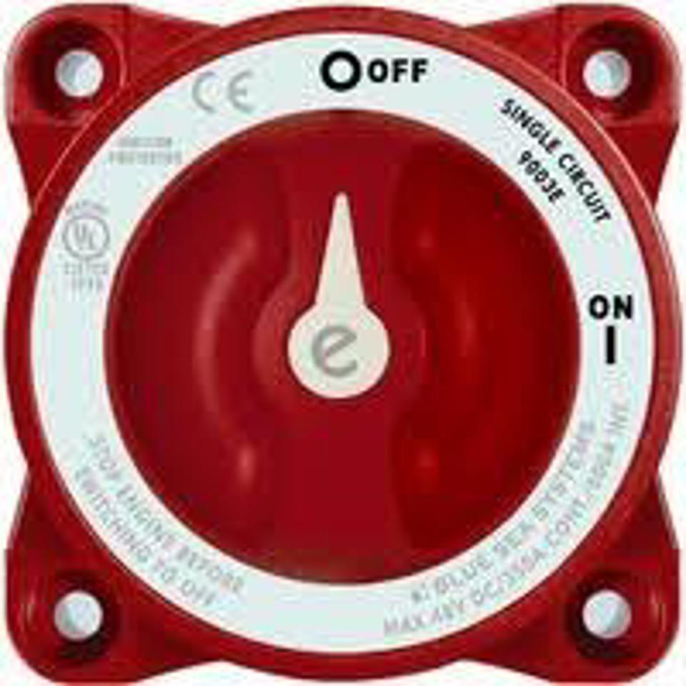 Blue Sea Systems - 5510E-BSS - SWITCH BATTERY 2 POLE ON/OOFF