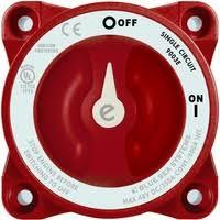 Blue Sea Systems - 5510E-BSS - SWITCH BATTERY 2 POLE ON/OOFF