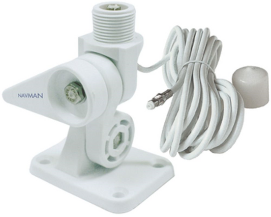 B&G-AA000223-Navico 1810 VHF antenna mount, nylon heavy duty, quickfit with 5 m (16 ft) cable
