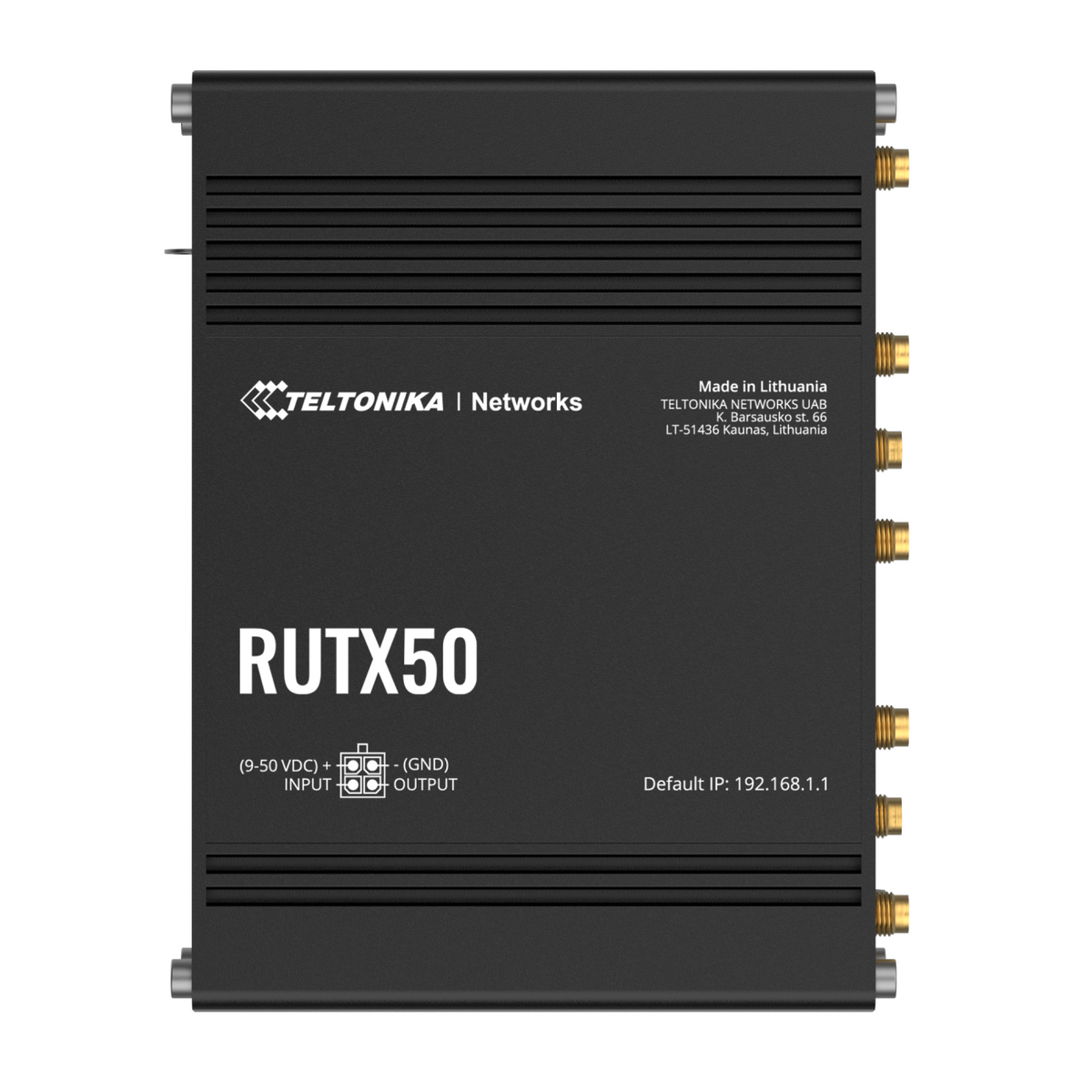 Teltonika RUTX50000100 Industrial 5G Router (EMEA/APAC/Oceania)
