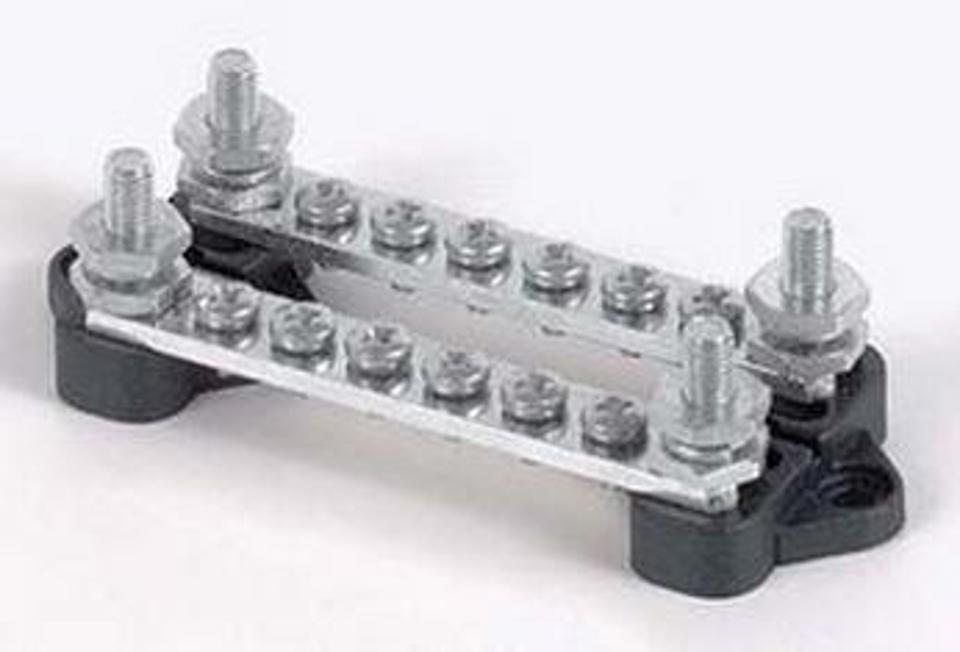 BEP-BB-6W-2NC/DSP-BUSBAR 2X6W DBL STUD + COVERS DSP MC15