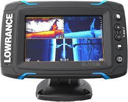Lowrance - 000-12421-001 - ELITE-5 TI MED/HIGH/DOWNSCAN ROW