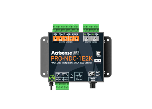 Actisense - PRO-NDC-1E2K - 5 inputs and 2 ISO-Drive outputs, Ethernet, NMEA 2000 and serial connections