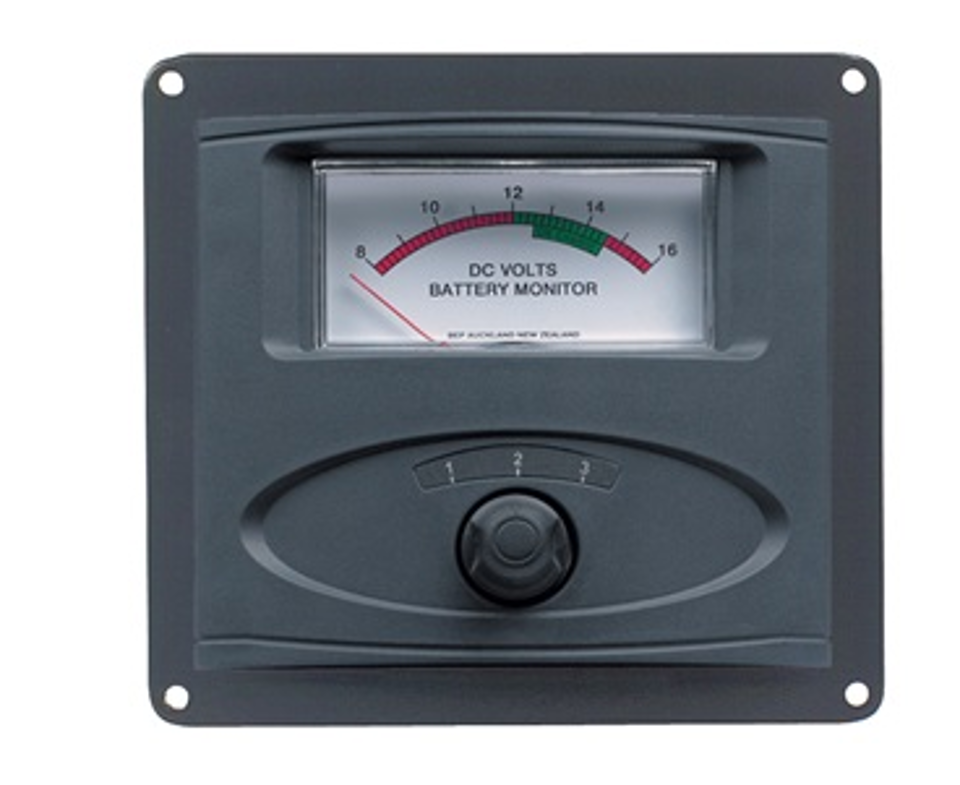 BEP-80-601-0020-00-PAN METER ANA VOLT 8-16V