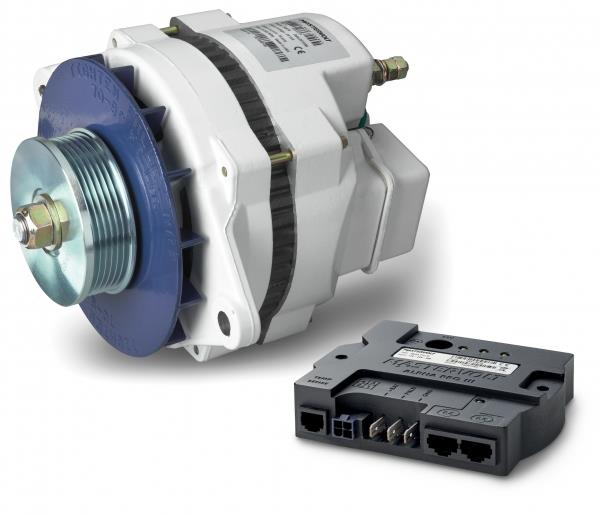 Mastervolt - 48612131 - 12/130 multi-belt, incl. 3-step Alpha Pro III charge regulator