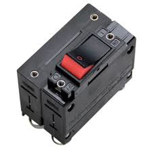 Mastervolt - 70905380 - CD rocker, double pole breaker, red 80 A