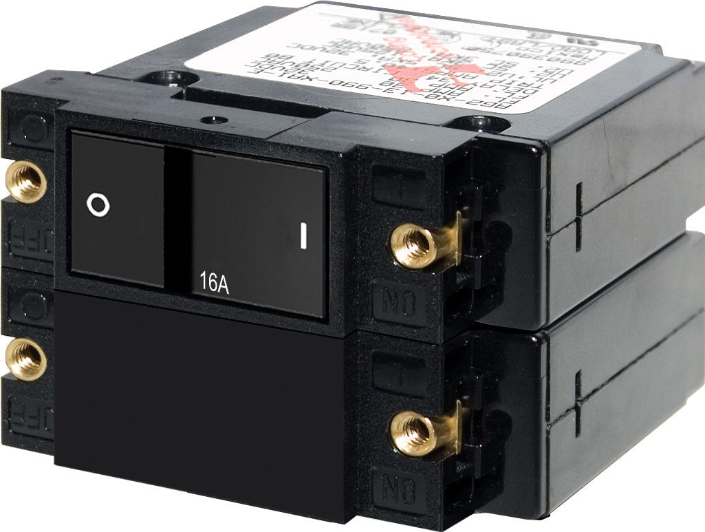 Blue Sea Systems - 7412-BSS - Circuit Breaker A2 FLAT Rocker 16A