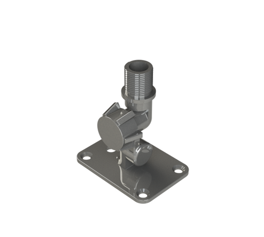 Pacific Aerials - P6079 - Fold-down mount stainless steel