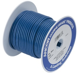 Ancor-100125-250' #18 DK BLUE TINNED COPPER