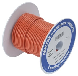 Ancor-100525-250' #18 ORANGE TINNED COPPER