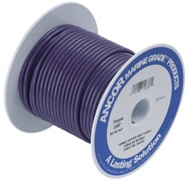 Ancor-100725-250' #18 PURPLE TINNED COPPER