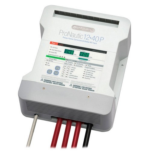 ProMariner-63140-ProNautic 1240P (12V)-40 Amp - 3 Bank Battery charger