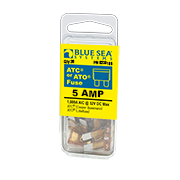 Blue Sea Systems - 5239100-BSS - Fuse ATO/ATC 5A Pack 25