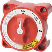 Blue Sea Systems - 5511E-BSS - SWITCH BATTERY 2 POLE CROSS CONN