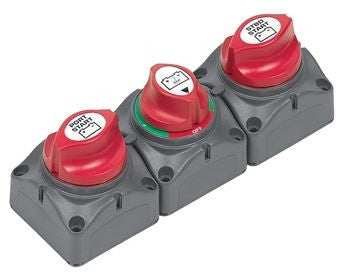 BEP - 715-S - CLSTR BAT SW  2X701/1X701S HOZ MC8