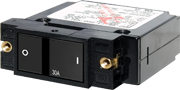 Blue Sea Systems - 7406-BSS - Circuit Breaker A1 FLAT Rocker 30A