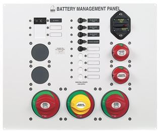 BEP - 800-MS3 - BAT MGMT PAN TWIN ENGINES 12-16M