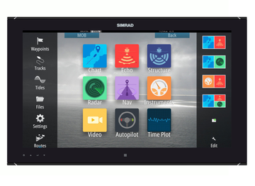 MO24-T. Widescreen High bright, multi-touch monitor. High Definition. Inputs HDMI, DVI, Composite Video  N2K connectivity for Simrad 000-11264-001