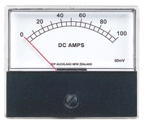 BEP-N0100A-AMMETER DC 0-100A 50MV