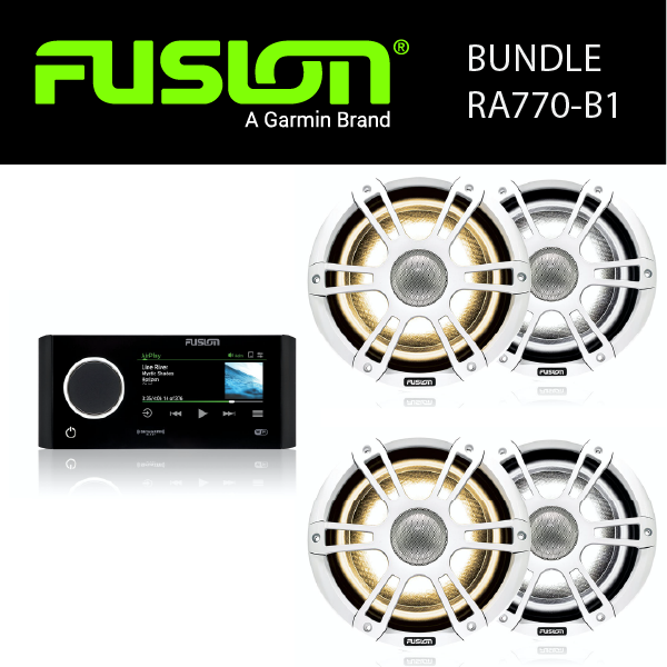 Fusion Marine Audio - MS-RA770 Stereo & Speaker Bundles