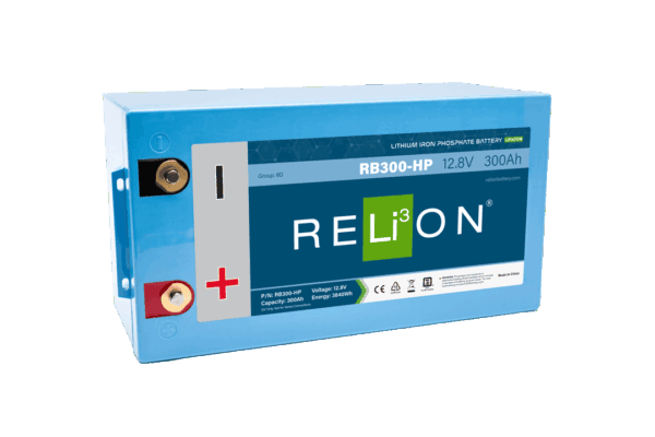 RELiON - RB300-HP - 12V 300Ah LiFePO4 Battery
