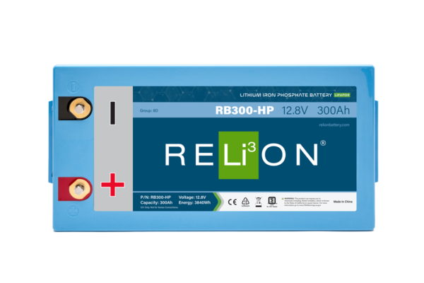 RELiON - RB300-HP - 12V 300Ah LiFePO4 Battery