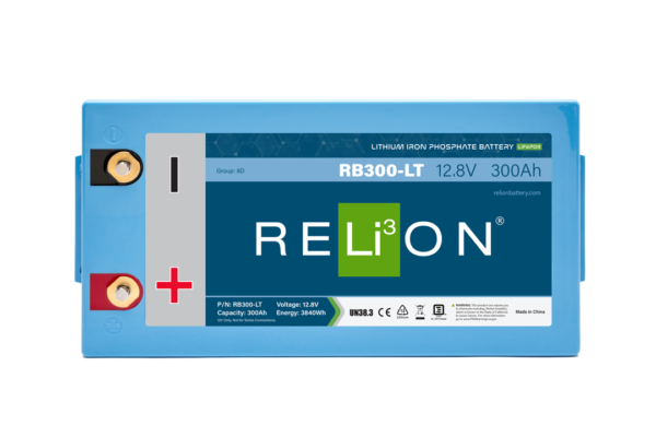 RELiON - RB300-LT- 12V 300Ah Lithium Deep Cycle Battery