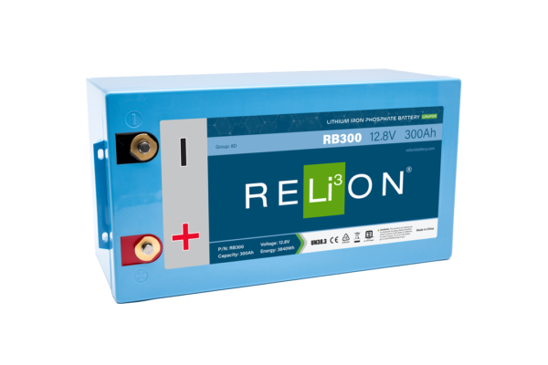 RELiON - RB300 - 12V 300Ah Lithium Deep Cycle Battery