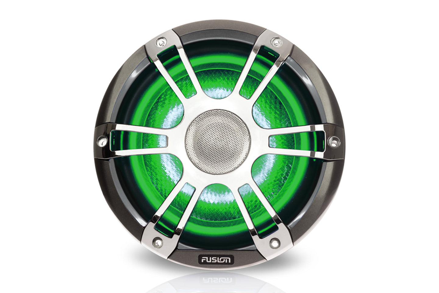 Fusion SG-FL882SPC / 010-02434-11 | Signature Series 8.8" 330 WATT Coaxial Sports Chrome Marine Speaker with LEDs
