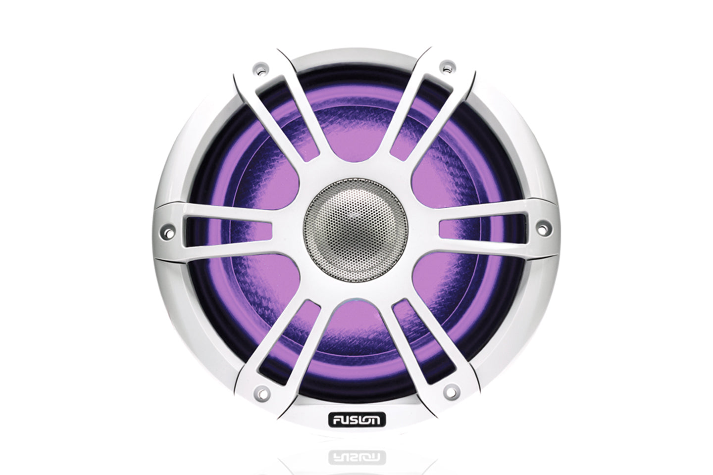 Fusion SG-FL882SPW / 010-02434-10 | 8.8" 330 Watt Coaxial Sports White Marine Speaker with CRGBW