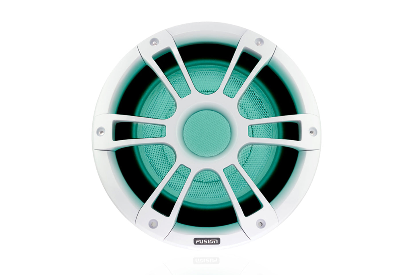 Fusion - SG-SL102SPW / 010-02435-10 - 10" 600 Watt Sports White Marine Subwoofer with CRGBW