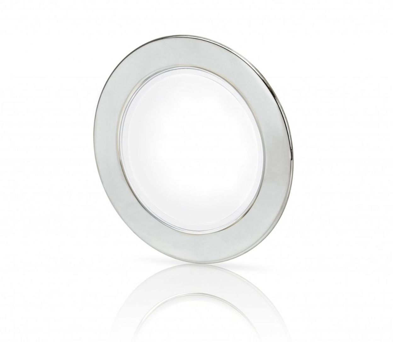Hella Marine - 2JA 958 340-017 -  EUROLED 95 GEN2, 12/24V DC, WHITE LIGHT & S/S RIM, ROUND