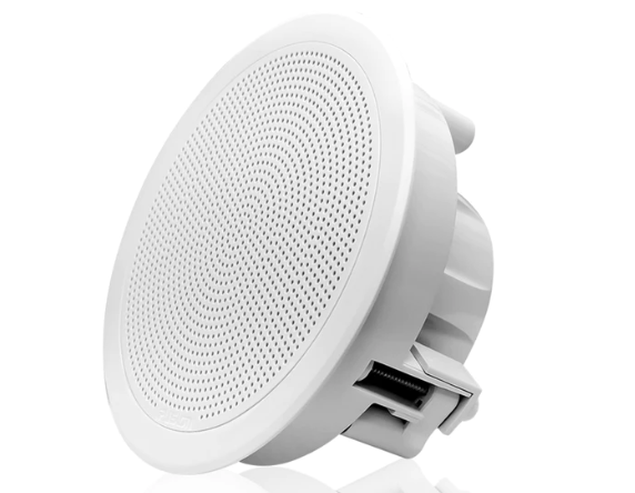 Fusion - FM Series 7.7" 200 Watt Flush Mount Round Marine Speakers - FM-F77RW / 010-02300-00 (White)