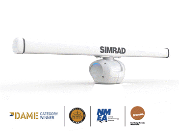 Simrad HALO-3 4 6 Pulse Compression Radar 000-11469-001 000-11470-001 000-11471-001 awards won